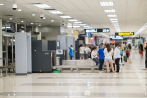 TSA checkpoint 2